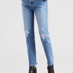 Levis 501 Original Fit Blue Jeans